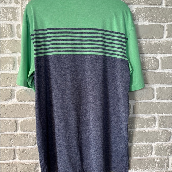Masters Green and Blue Performance Polo Shirt - Picture 3 of 3